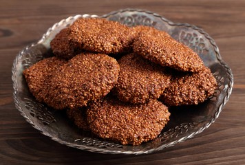 Amaranth cookies.