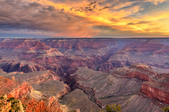 Grand Canyon, Arizona, USA from the South Rim