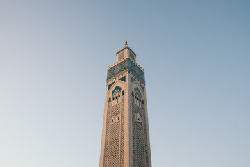 Fototapeta premium The Hassan II Mosque in Casablanca, Morocco