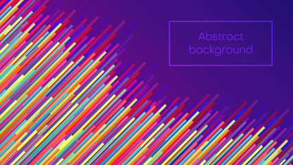 Bright color line abstract violet purple gradient background.