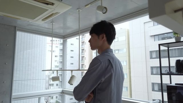 男性・マンション