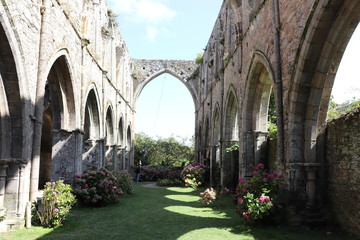 Abbaye de Beauport dans la ville de Paimpol - Département des Côtes d'Armor - Bretagne - France