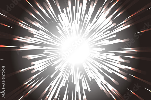 Background Wallpaper Vector Illustration Design Charge Free Colorful Light Flash Laser Beam Ray Radiant Shine Blur Bright Flash Effect Image ベクターカラーイラスト背景 爆発 光 集中線 放射線 星屑 宣伝広告ポスター 無料素材 フリーサイズ Acceleration