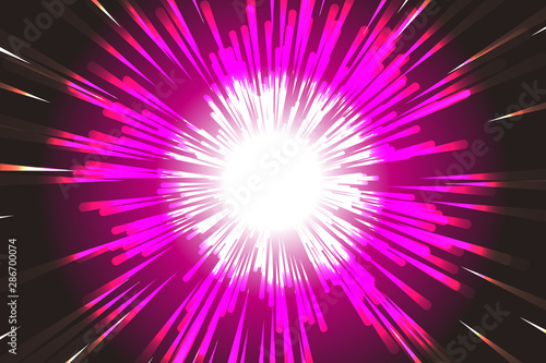 Background Wallpaper Vector Illustration Design Charge Free Colorful Light Flash Laser Beam Ray Radiant Shine Blur Bright Flash Effect Image ベクターカラーイラスト背景 爆発 光 集中線 放射線 星屑 宣伝広告ポスター 無料素材 フリーサイズ Acceleration