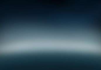 Fototapeta premium An illustration blank blue sky gradient background ready to add moon and clouds for a night sky.