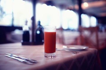 breakfast in a cafe / background food morning fresh breakfast in a cafe