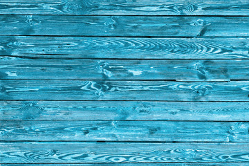 Rustic Old Weathered Blue Wood Plank Background Texture
