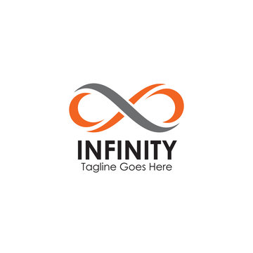Infinity logo design inspiration vector template