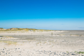 The Beach of Sankt Peter-Ording - Sand Dunes - Northern Germany - Schleswig-Holstein