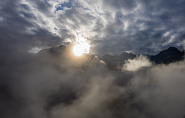 Sunrise Over Andes