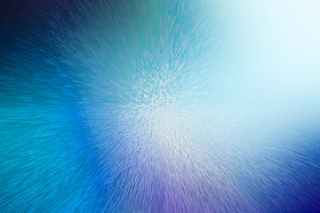 Abstract blue light background with explosion texture for illustration or design element.