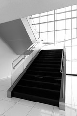 Fototapeta premium Marble stairs in Modern building