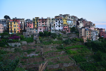 Fototapeta na wymiar Village Coloré Corniglia Cinque Terre Italie