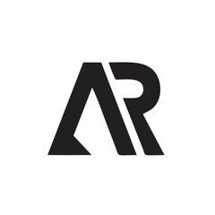 AR logo vector