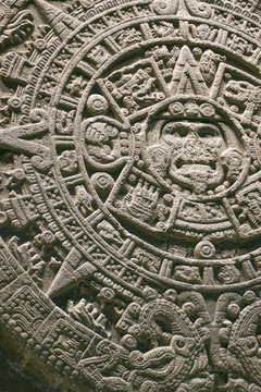 Calendario azteca a detalle