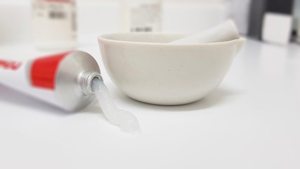 Petroleum jelly tube
