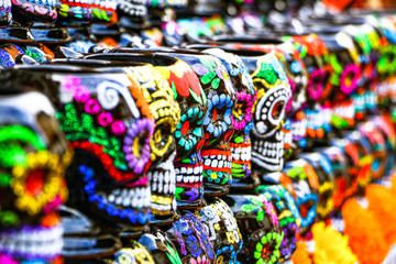 Calaveras de día de muertos
