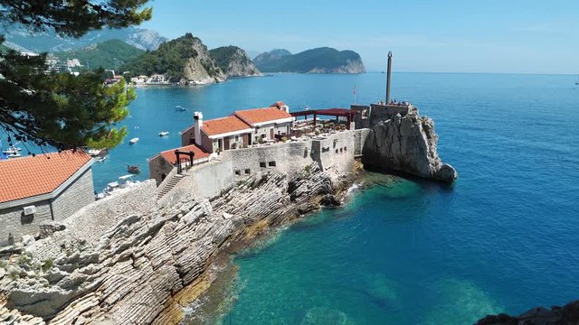 Fortress in Petrovac, also known as Petrovac na Moru - coastal town in Montenegro