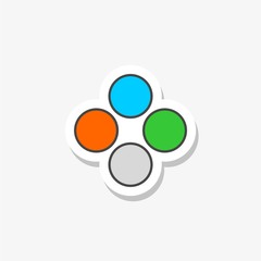 Circle arrows infographic, cycle diagram, data graph, presentation chart