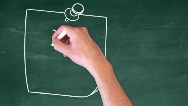 nouveau papier punaise tableau vert