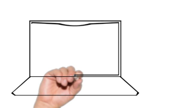 pc portable tableau transparent