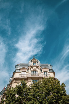 immeuble Haussmannien dans le centre de Paris