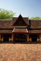 Wat Si Saket Buddhist Temple in Vientiane Laos