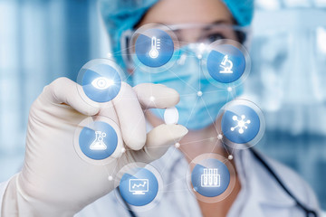 The concept of treatment with drugs .