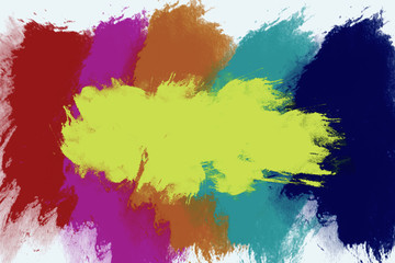 Colorful splatter. Watercolor abstract background