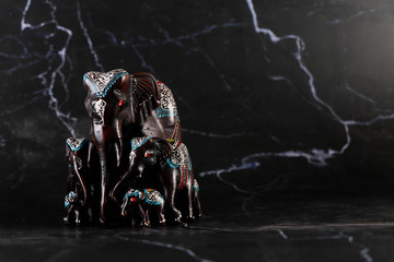 Elephant, carving, handmade crafts