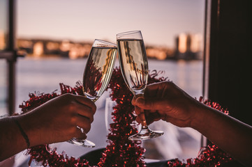 Valentine's Day by the lake