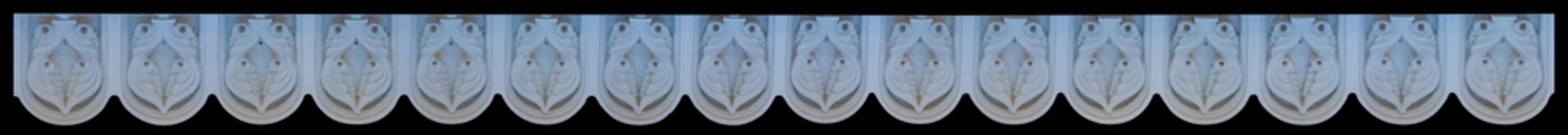 Gypsum cornice, moldings, baseboards, friezes