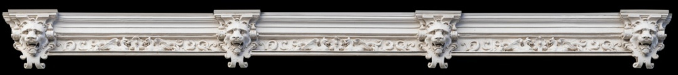 Gypsum cornice, moldings, baseboards, friezes © Kozlik_mozlik