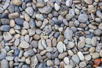 Abstract background with round peeble stones
