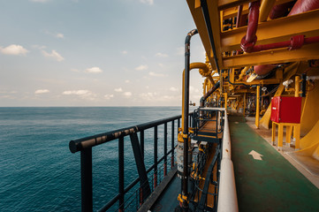 FPSO offshore vessel deck