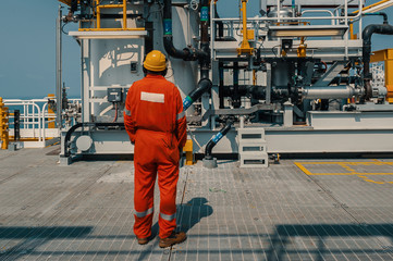 FPSO vessel employee monitoring