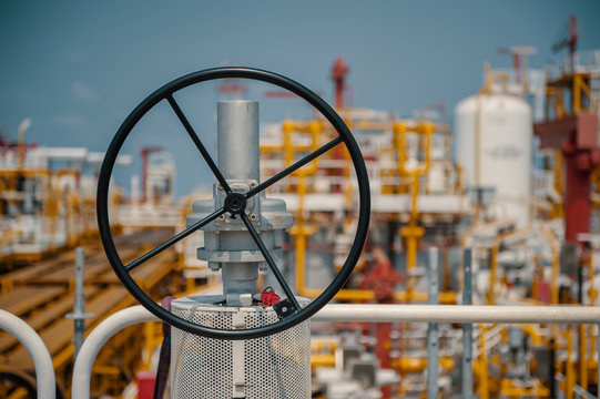 Close up view of valve