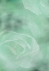 Floral vintage seamless pattern on light green background
