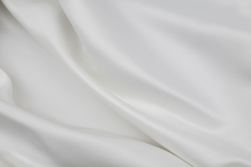 White silk fabric lines