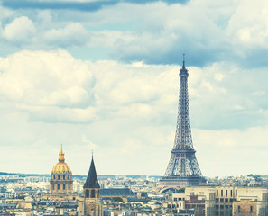 View on Eiffel Tower, Paris, France