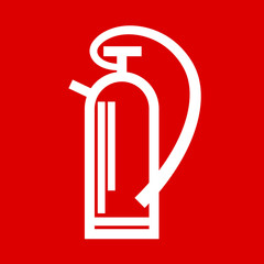 Feuerlöscher Schild