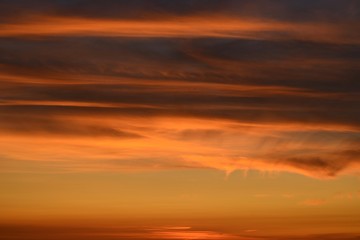 Late Summer, Jersey, U.K. Beautiful sunset.