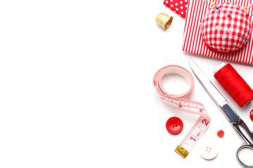 Red Sewing items