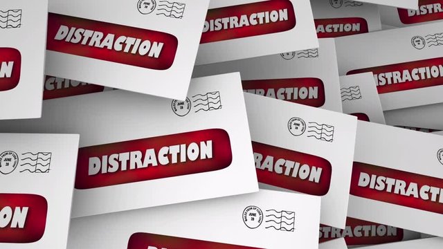 Distraction Annoying Direct Mail Junk Envelopes 3d Animation.mov