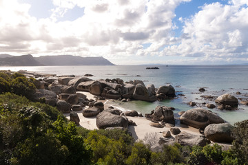 View of False Bay from Boulders Beach