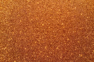 Foto op Plexiglas copper orange gold glitter background  © K KStock