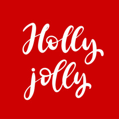 Merry Christmas and happy new year lettering.