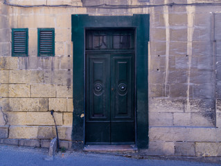 Old and weathered doors of Malta