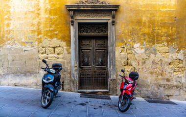 Old and weathered doors of Malta