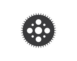 Gear Logo Template vector icon illustration